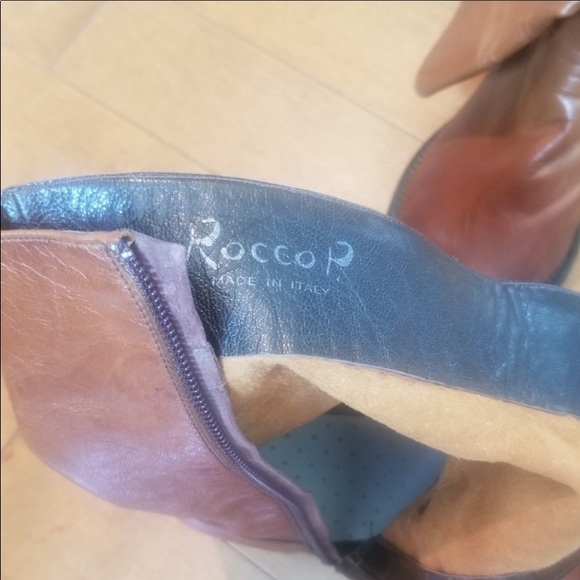 ROCCO P. LEATHER WESTERN BOOTS size 10 - Picture 6 of 6